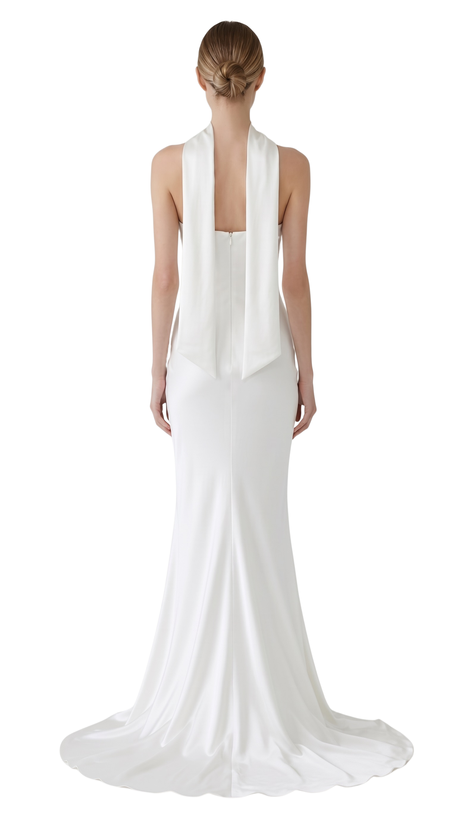 Foulard Gown — back