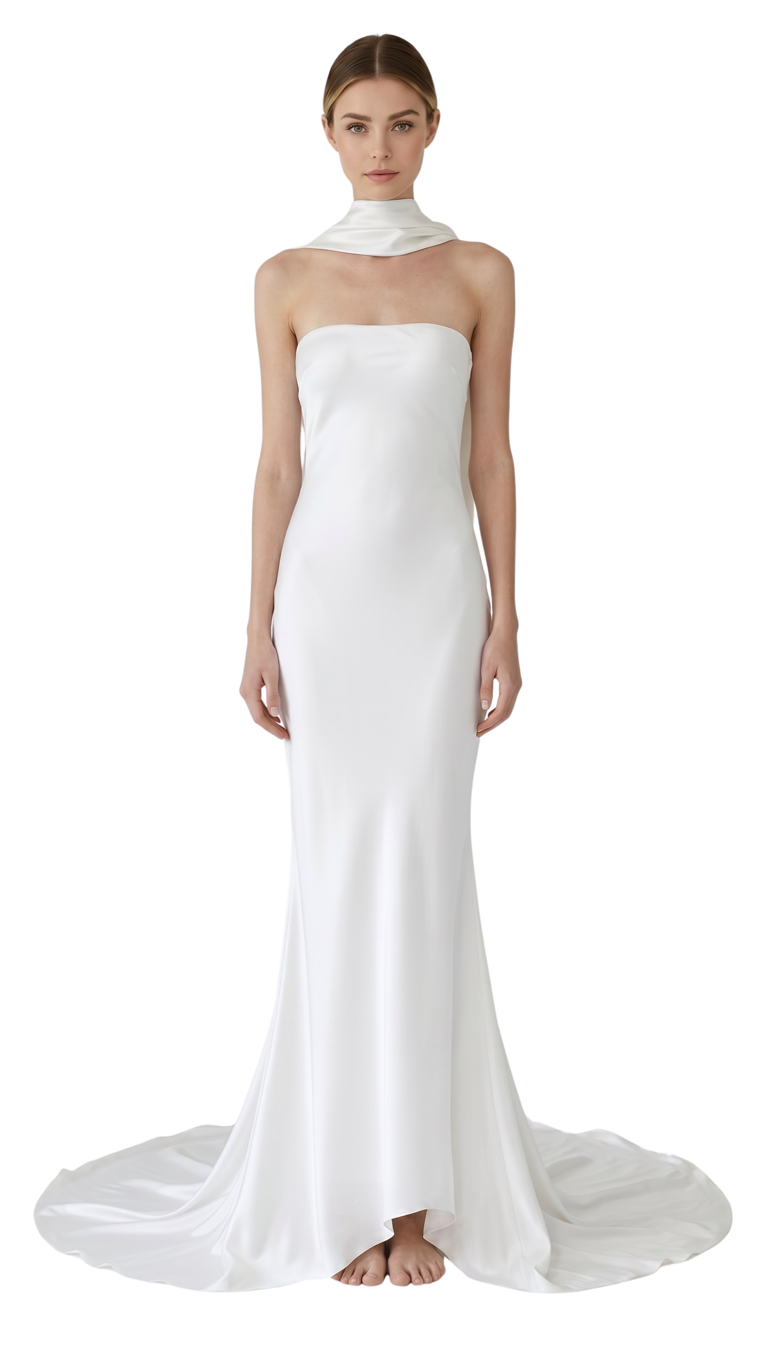 Foulard Gown